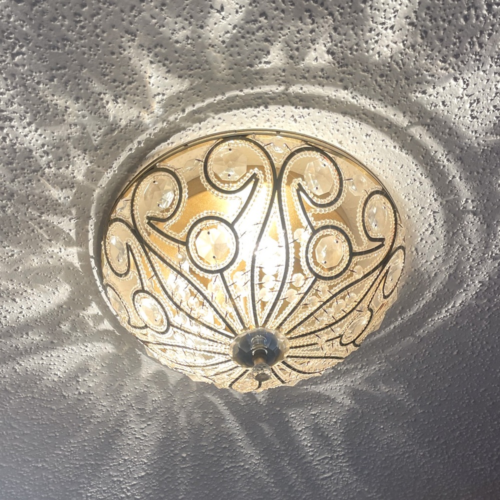 Portfolio Sequina flush mount ceiling fixture